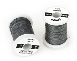 Flat Colour Wire, Medium, Wide, Bright Gray